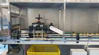 Équipement spécialisé pour l'inspection visuelle des particules, intégré à une machine d'inspection automatique des bouteilles