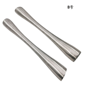 DFU0188 ไม้บดน้ำแข็งแบบแท่ง สำหรับบดน้ำแข็ง ค็อกเทล ไวน์  ทำจากสแตนเลส - Product Image 3