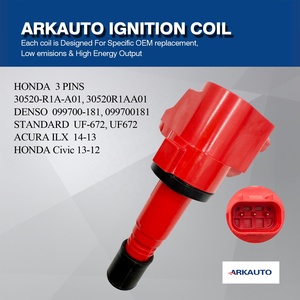 Bobina di Accensione ARKAUTO PERFORMANCE 30520-R1A-A01 UF672 per HONDA <span class=keywords><strong>CIVIC</strong></span> CRV 1.8 <span class=keywords><strong>2.0</strong></span> R20A5/Z4/A6/A7/A9/Z8 R18Z2/Z5/Z6/Z7/ZH/ZA - Product Image 4