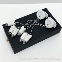 Appareil portatif anti-rides pour le visage et le cou, rechargeable, étanche, avec manchon de doigt en ABS, à technologie d'aggregation d'énergie E-3, direct usine