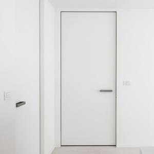 Puerta Invisible para Dormitorio con Interior Blanco, Puerta Oculta de Fábrica, Perfil de Aluminio - Product Image 4