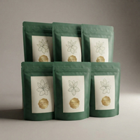 Sachet refermable mat en PET, VMPET, PE, résistant à l'humidité, pour l'emballage des noix et le stockage de produits secs en détail