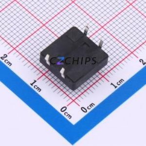 KH-12X12X6H-TJ Tactile Switch Through hole Component (THT)-4P,12x12mm Switch 12mm 12mm 6mm - Product Image 2