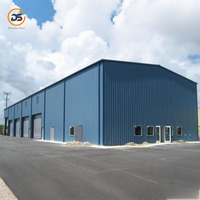Diseño personalizado, marco de acero pesado prefabricado contemporáneo, estructura de construcción, taller, certificación CE, fácil instalación personalizada