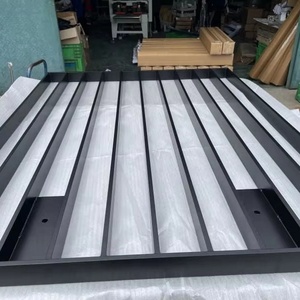 Thiết kế hiện đại treo tường bằng thép không gỉ lan can khung gắn kính không gỉ lan can khung cầu thang lan can - Product Image 6