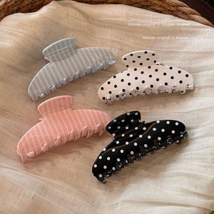 UME Fermaglio <span class=keywords><strong>per</strong></span> <span class=keywords><strong>Capelli</strong></span> Grande in Acetato a Pois e Righe, Bestseller, Nuovo Arrivo Estate 2026, <span class=keywords><strong>Accessori</strong></span> <span class=keywords><strong>per</strong></span> <span class=keywords><strong>Capelli</strong></span> Donna Eco-Friendly - Product Image 2
