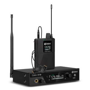 Hệ thống tai nghe không dây stereo 1 kênh di động Debra ST-102 dành cho sân khấu và phòng thu âm - Product Image 1