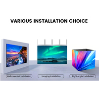Pantalla LED Profesional de Alta Calidad DDW para Interiores, Marca Personalizada, Instalación Fija, Pantalla de Alta Resolución para Centros Comerciales