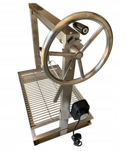 Santa Maria Grill Built in Brick Bbq Diy Cooking Grill Argentine Barbecue V Grille Hauteur Réglable avec <span class=keywords><strong>Poulet</strong></span> Rôtisserie - Product Image 3