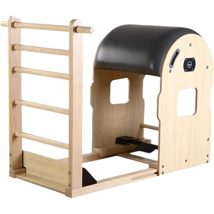 SAERDE Ensemble complet d'échelle et de baril de Pilates en érable pour studios de Pilates commerciaux, durable et écologique - Product Image 1