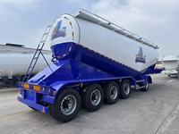 Promotion : Semi-remorque citerne à ciment 3 essieux 50 m³ avec compresseur d'air diesel pour le transport de ciment en Afrique