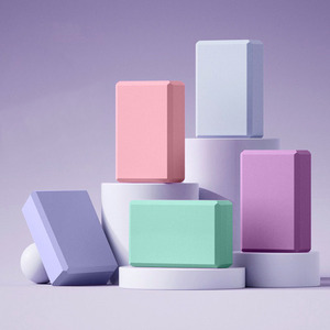 Bloques de Yoga (Paquete de 2), Espuma EVA de Alta Densidad Premium, Logotipo Personalizado, Duraderos, Ecológicos, Ligeros, Resistentes a los Olores, 3*6*9 - Product Image 1