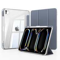 Nouveau design étui pour tablette pour iPad pro 11 2024 M4 livraison rapide étui en cuir PU de haute qualité pour iPad pro