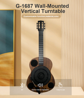 Rock Your Music : tourne-disque vinyle en forme de guitare pour une expérience classique