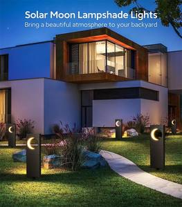 Lampu Taman Tenaga Surya Tahan Air IP65 untuk Luar Ruangan, Lampu Jalur Dekoratif Retro LED, Lampu Taman Tenaga Surya untuk Halaman dan Kebun - Product Image 3