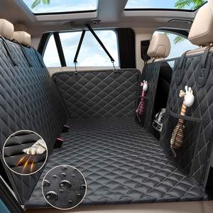 Hot Sale Luxus Auto Klapp sitz bezug Wasserdichter Oxford Stoff Polyester Haustier Rücksitz bezug - Product Image 1