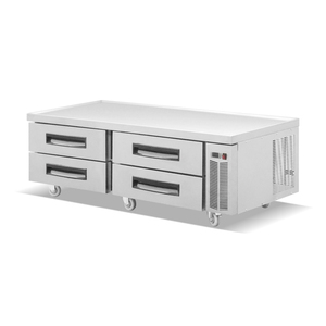 Réfrigérateur de base de chef commercial mobile à 2 tiroirs, style <span class=keywords><strong>américain</strong></span>, pour produits à congeler - Product Image 3