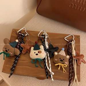 Lindo Colgante de Mochila Escolar con Forma de Muñeca de Dibujos Animados Tridimensional, Campana de Viento LED de Cobre, Accesorio para Bolsa de Niña, Regalo - Product Image 1