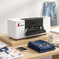 Imprimante DTF de bureau à jet d'encre XP600 avec tête d'impression, connectivité USB/Wi-Fi, imprimante d'étiquettes entièrement automatique, encre pigmentée, nouvelle version sans PC