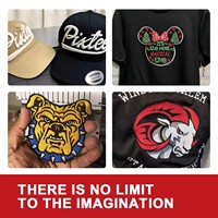Machine à broder informatisée à double tête à grande vitesse OPEK avec 15 aiguilles et moteur pour casquettes, chapeaux et t-shirts