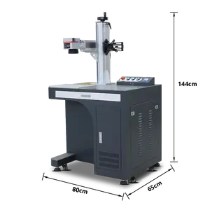 Glass JPT MOPA M8 30w 50w 100w Metal Cutting Mopa Fiber Laser Marking Machine For Metal JPT Raycus