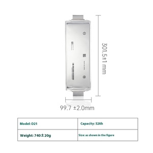 แบตเตอรี่ลิเธียมไอออนเทอร์นารี 3.65V 50.5Ah  แบบซองเก็บพลังงานสูง  แข็งแรงทนทาน - Product Image 3
