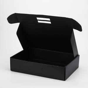 Scatola di spedizione in cartone ondulato grande con logo personalizzato in lamina d'oro biodegradabile - Product Image 2