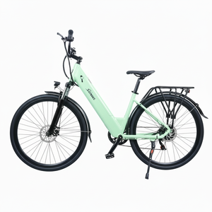 Vélos électriques pour femmes Step Thru, 28 pouces, 250W, 25 km/h, vélo électrique en stock en Europe, vélo électrique de ville pour femmes - Product Image 1