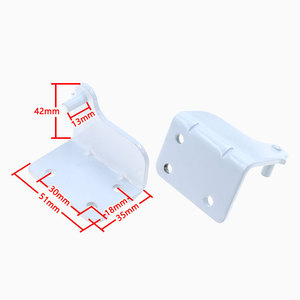 Charnière de porte de réfrigérateur Little Swan en plastique 42x51mm, pièce de rechange à forte compatibilité - Product Image 1