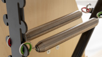 Chaise Wunda de qualité commerciale, chaise de Pilates stable, Reformer de studio, chaise Wunda Pilates pour exercices corporels