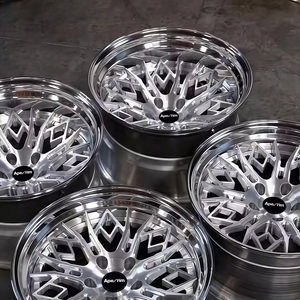 New JIANGCHEN High Performance Aluminum Alloy Car Rims 18-22 Inch Chrome Brushed Center <strong>Spokes</strong> 2-Piece Forged Luxury <strong>Wheels</strong> for - Product Image 4