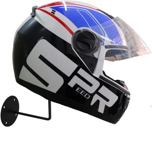 Supporto <span class=keywords><strong>da</strong></span> <span class=keywords><strong>Parete</strong></span> per <span class=keywords><strong>Casco</strong></span> Moto, Portacasco Sicuro con Attrezzi Inclusi, <span class=keywords><strong>Porta</strong></span> Cappelli <span class=keywords><strong>da</strong></span> <span class=keywords><strong>Parete</strong></span> - Product Image 2