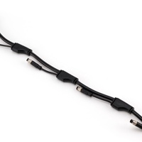 Fourniture d'usine 10A Y-Shaped IP67 Étanche LED Faisceau D'éclairage Connecteurs De Câbles Électriques Mâle/Femelle Contact Cuivre Matériel