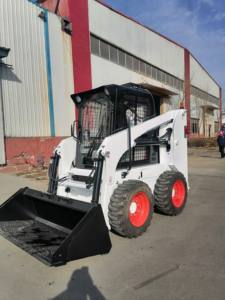 Sistem Pompa Hidrolik Mesin Perkins <span class=keywords><strong>Diesel</strong></span> Mini Wheeled <span class=keywords><strong>Loader</strong></span> <span class=keywords><strong>Skid</strong></span> Steer <span class=keywords><strong>Loader</strong></span> Kapasitas 830kg Efisiensi Tinggi Penggunaan Rumah Tangga - Product Image 5