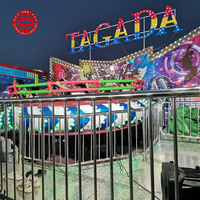 Luna Park giostre Mini Tagada con luce a LED parco divertimenti giostre Tagada
