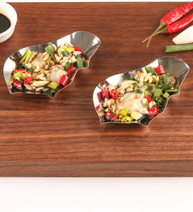 ถาดสแตนเลสสีเงินสำหรับจัดเก็บอาหารและโชว์อาหาร รุ่น Syh407 ขายส่ง มีหลายขนาดให้เลือก เหมาะสำหรับห้องนั่งเล่นและห้องครัว - Product Image 6