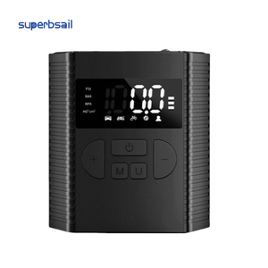 Mini compresseur d'<span class=keywords><strong>air</strong></span> électrique pour voiture, gonfleur IPA, écran LCD, pompe à <span class=keywords><strong>air</strong></span> automatique avec lumière LED, 150 PSI, charge USB Type-C, pompe à vélo - Product Image 1