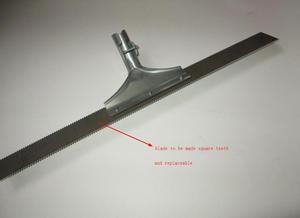 Raclette <span class=keywords><strong>de</strong></span> râteau à Double tranchant en acier pour plancher auto-nivelant <span class=keywords><strong>de</strong></span> 60cm - Product Image 5