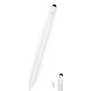 Stylo <span class=keywords><strong>Apple</strong></span> 2 en 1 actif et capacitif, charge rapide pour <span class=keywords><strong>iPad</strong></span> <span class=keywords><strong>Apple</strong></span> 10e/11e génération / Pro 11/12.9'' / Air 3/4/5/6/7 mini 5/6 - Product Image 1