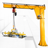 Nouvelle grue à flèche magnétique, équipement de levage en cantilever pour la manutention des métaux, prix abordable, facile à utiliser, rotation à 360 degrés