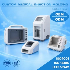 Carcasa de Plástico para Equipos Médicos ISO 13485, Carcasa para Monitor de Pacientes, Analizador, Instrumento, Moldeo por Inyección Personalizado - Product Image 1