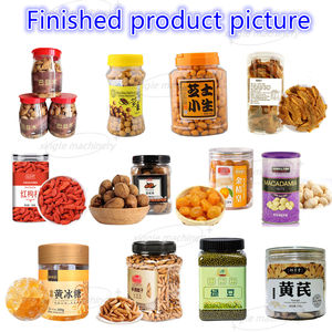 Ligne de production d'emballage et de remplissage automatique multi-têtes pour fruits secs, granulés, noix de cajou, bouteilles en verre et en plastique pour les noix - Product Image 6