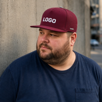 Casquette de baseball personnalisée bordeaux à séchage rapide, grande taille XXL (68 cm), perforée au laser, respirante, pour le sport, vente en gros OEM ODM