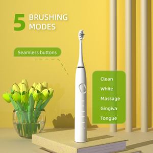 Cepillo de Dientes Eléctrico Sónico Híbrido, Resistente al Agua IPX7, Recargable Tipo C, 50 Días de Duración de la Batería, Caja de Viaje Blanca - Product Image 3