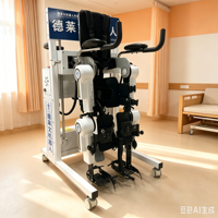 Robot exosquelette ambulant |   Système de soutien des membres inférieurs |   Entraînement à la marche pour les hémiplégiques |   Modes actif-passif