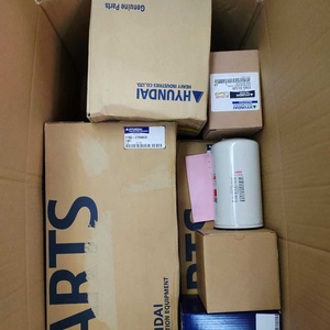 กรองน้ำมันเครื่องแท้สำหรับรถขุดฮุนได รุ่น 800162130 800168680 11E1-70010 11E1-70210 3908633 - Product Image 6
