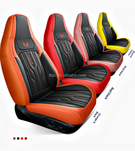 Housses de siège de <span class=keywords><strong>voiture</strong></span> en cuir Nappa, décoration intérieure de <span class=keywords><strong>voiture</strong></span>, adaptées aux Hyundai Elantra Tucson Santa Fe Kona Sonata Venue Ioniq - Product Image 5