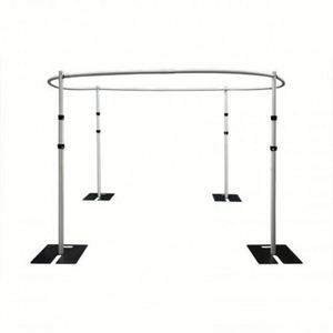 Kit de rideaux de fond réglables de 1,8 m à 6 m pour événements et conventions – Kits de quincaillerie Pipe and Drape en gros - Product Image 1