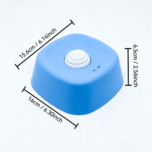 Rutschfester Slow-Feeder Hunde-Lecknapf, Kugelförmige Flüssigkeits-Leckmatte für Haustiere, Interaktiver Kunststoff-Fressnapf - Product Image 3