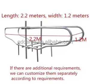 Nuevo Equipo para Cría de Vacas de 1.2m, Establos de Acero Galvanizado en Caliente, Cubículos de Confort para Vacas de la Marca <span class=keywords><strong>DEMA</strong></span> para Granjas Lecheras - Product Image 3